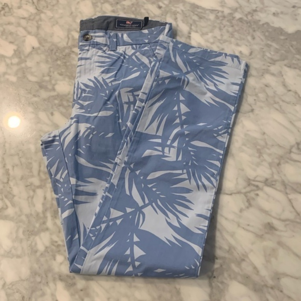 Vineyard vines patterned breaker slim pant 30x32”
